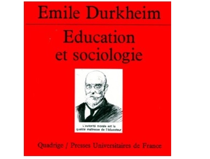 couverture du livre de Durkheim Education et sociologie